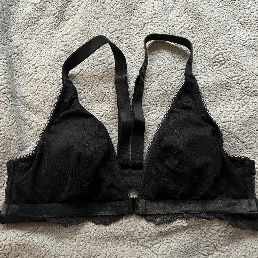 Like New Victoria's Secret Black Bralette Size S